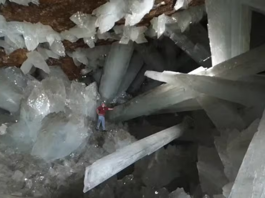 Imagem caverna-cristal